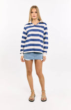Carey Blue Striped Jersey