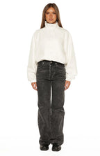 Enya Cream Funnel Neck Sports Jacket
