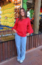 Chapman Red Sweater