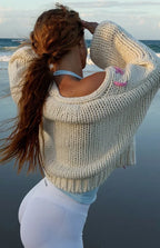 Hattie Cream Knit Cardigan