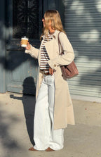 Orla Cream Belted Trench Coat