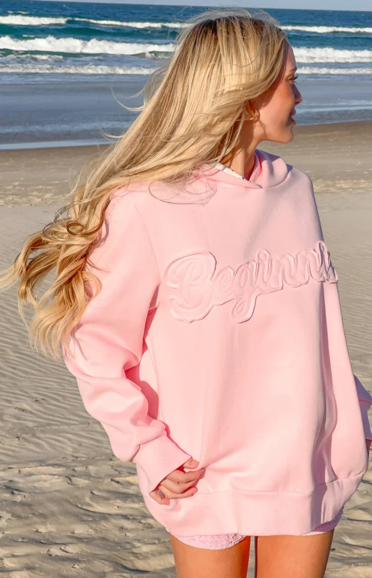 Presley Pink Polka Dot Hoodie