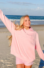 Presley Pink Polka Dot Hoodie