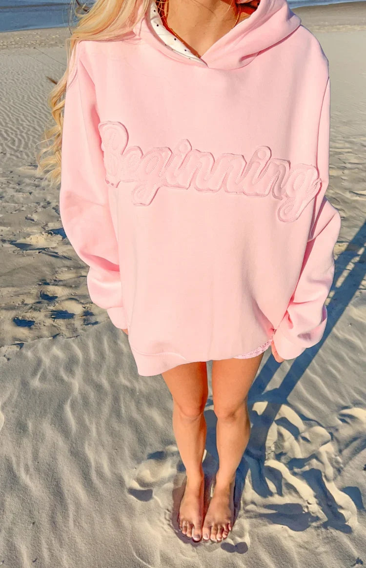 Presley Pink Polka Dot Hoodie