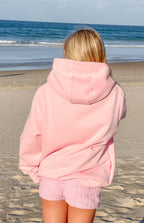 Presley Pink Polka Dot Hoodie