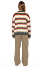 Sicily Multi Stripe Oversized Sweater