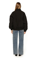Ace Black Oversized Puffer Jacket