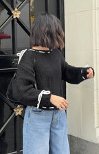 Bea Black Sweater