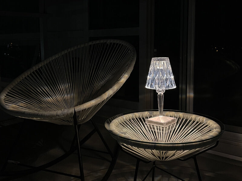 Lampe de Table en Cristal Tactile - Mantar