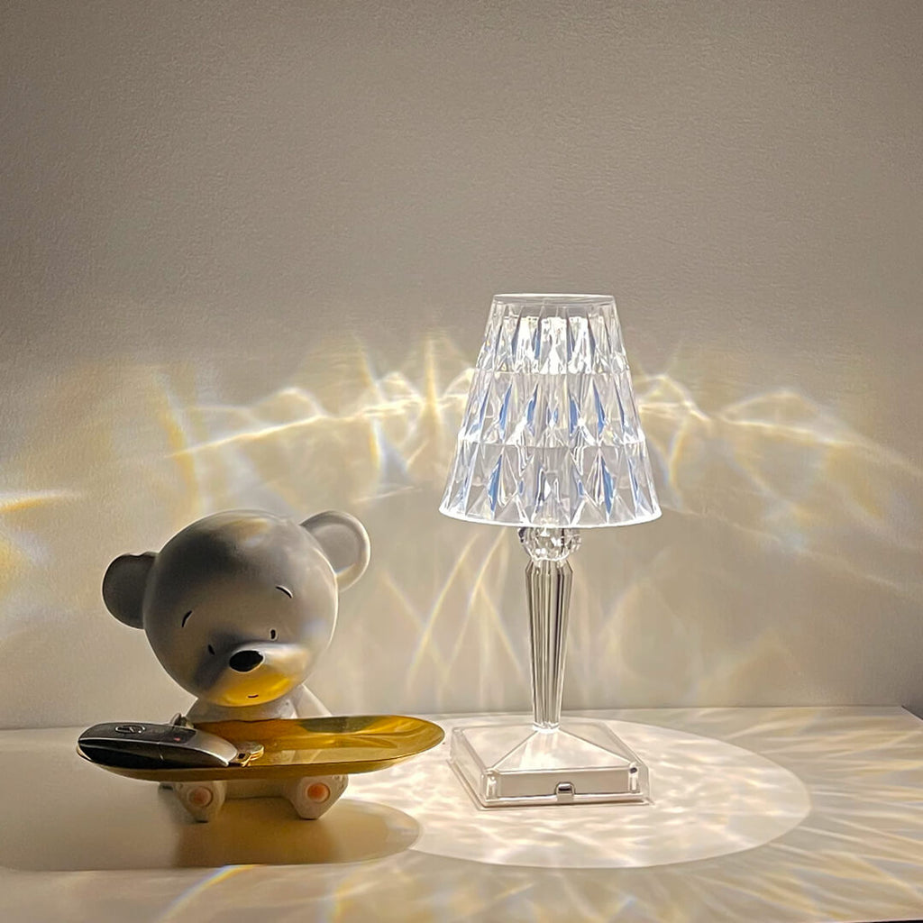 Lampe de Table en Cristal Tactile - Mantar