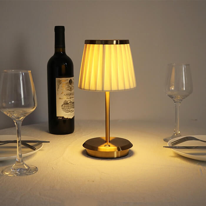 Lampe de Chevet Sans Fil en Tissu - Kumas