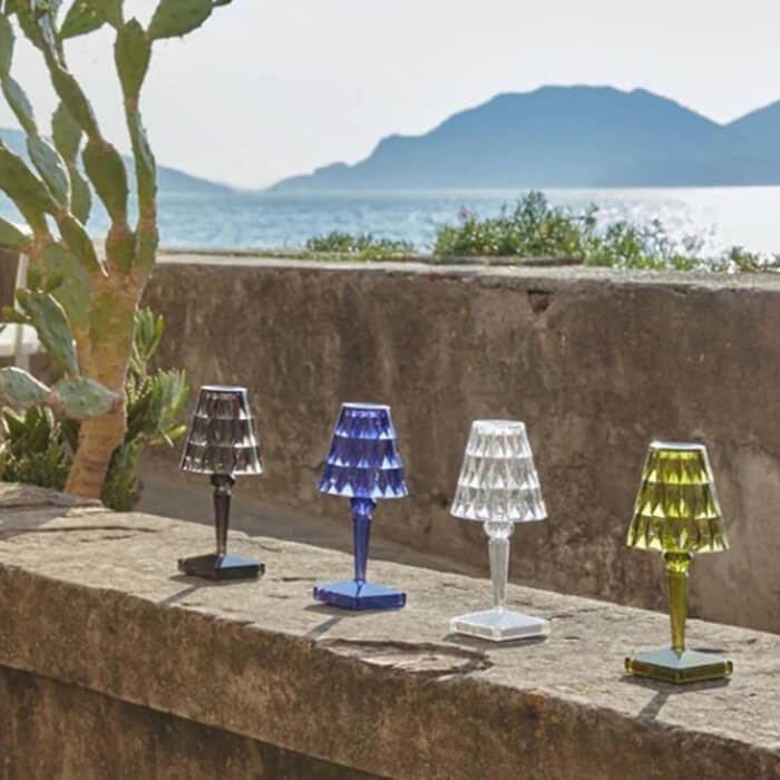 Lampe de Table en Cristal Tactile - Mantar